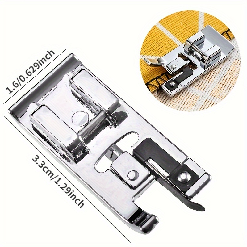 

1pc Sewing Machine Presser Foot Tool Very Suitable For Low Lever Buckle Type Sewing Machine Accessories Presser Foot Machine Sewing Accessories Embroidery Sewing Machine Accessories