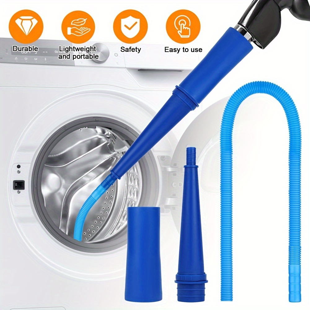 

1set Dryer Vent Cleaner Kit, Deep Cleaning, Vacuum Flexible Hose, Lint Remover, For Most Vacuum Cleaners, Effectively Cleaning Dead Corner, Home Cleaning Tool