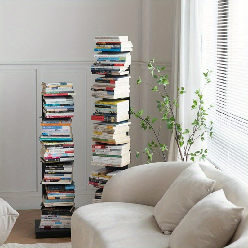 Invisible standing online bookshelf