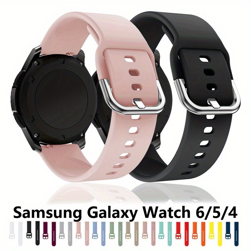 Correa De Silicona Para Samsung Galaxy Watch 6/5/4 44mm 40mm Pro