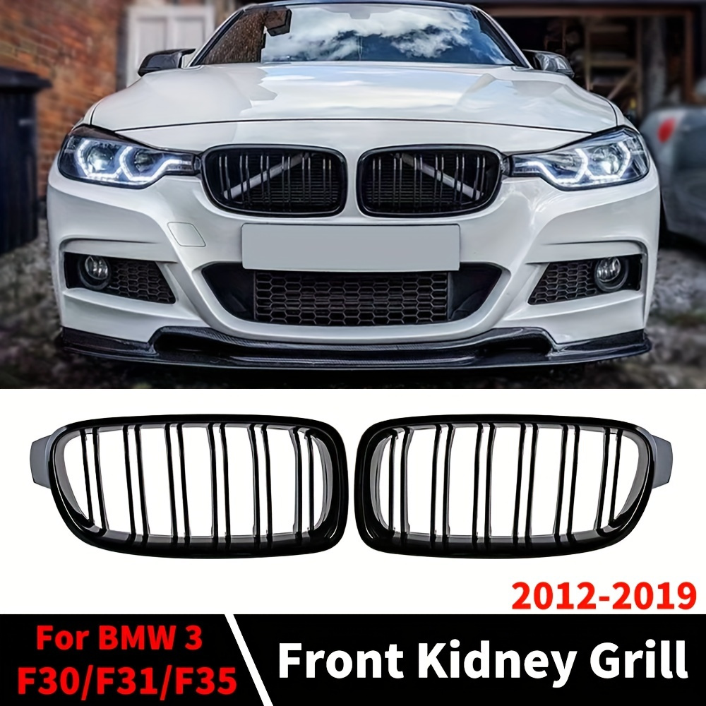 Double Line Front Bumper Kidney Grill Radiator Grille 3 - Temu
