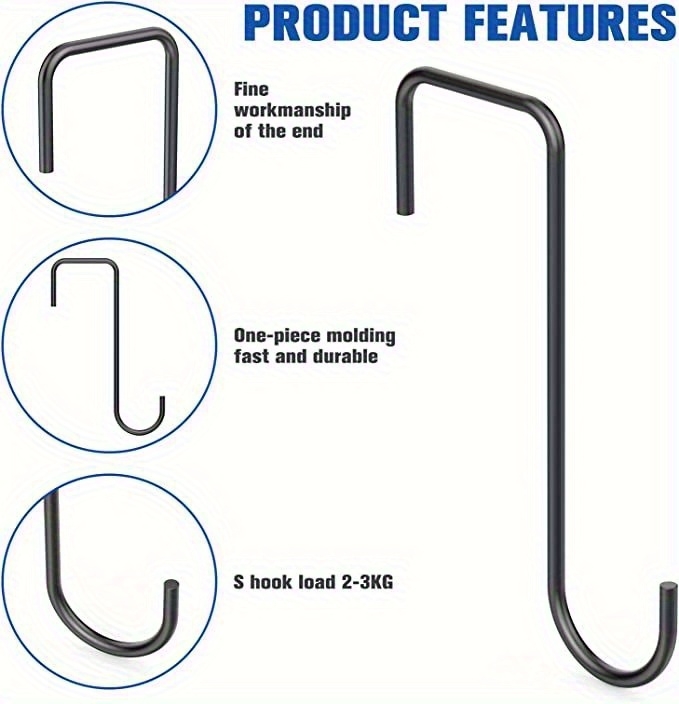 Fence Hooks Heavy Duty Door Hooks Stainless Steel Plant - Temu