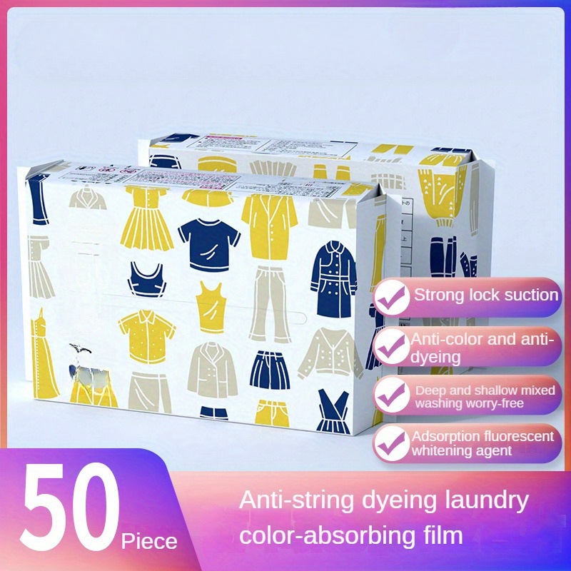 Color Catcher Sheets For Laundry Anti dyeing Laundry Washing