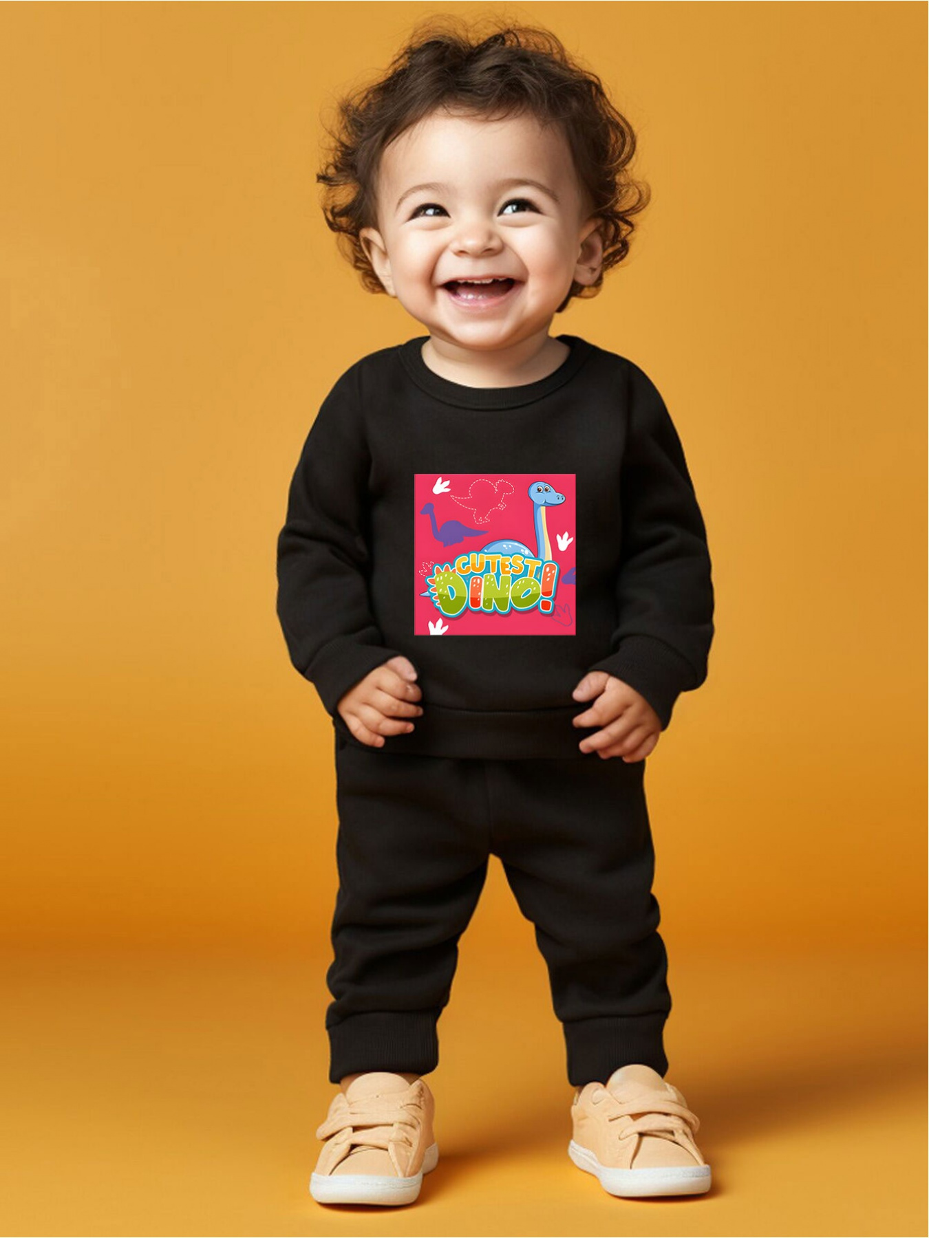 Baby Mädchen Set 'Cutest Pumpkin' - Sweatshirt & Jogginghose Set Für Kleinkinder