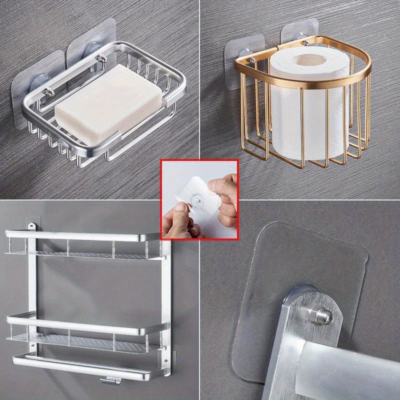 12pcs Vis Sans Trace De Clous Suspendus Au Mur, Autocollants À Vis, Crochets Muraux Sans Perforation Pour Cadre Photo, Peinture, Horloge, Clous Adhésifs Non-trace détails 4