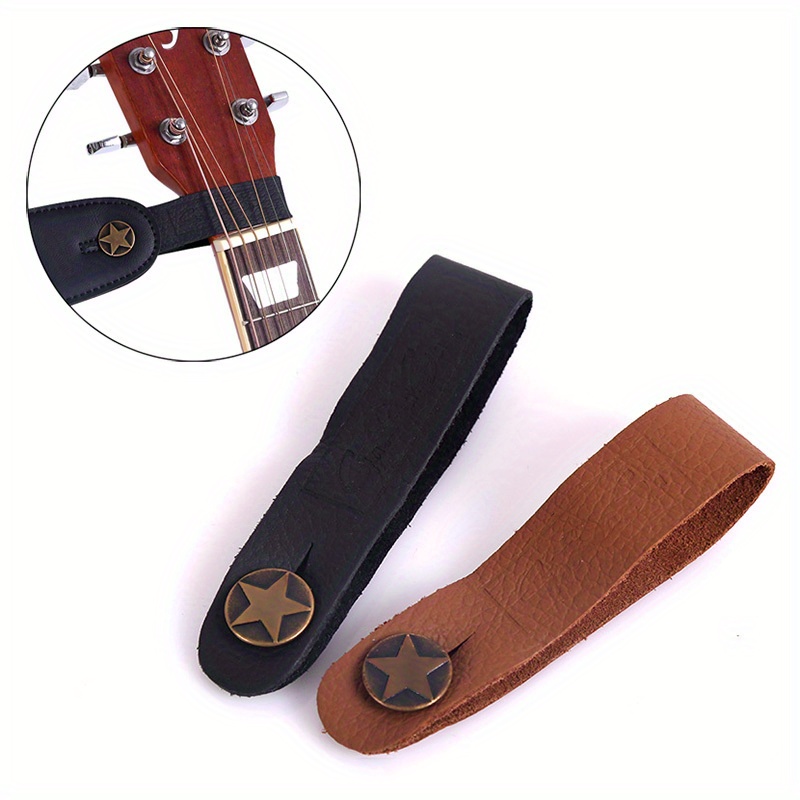Holder Button Leather Straps Classic Guitar Strap Guitars Bass Accessories