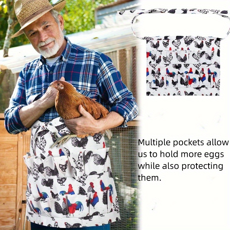 This Egg Apron Allows You To Carry Tons of Eggs & Your Chicken Owner  Friends Will Love it!