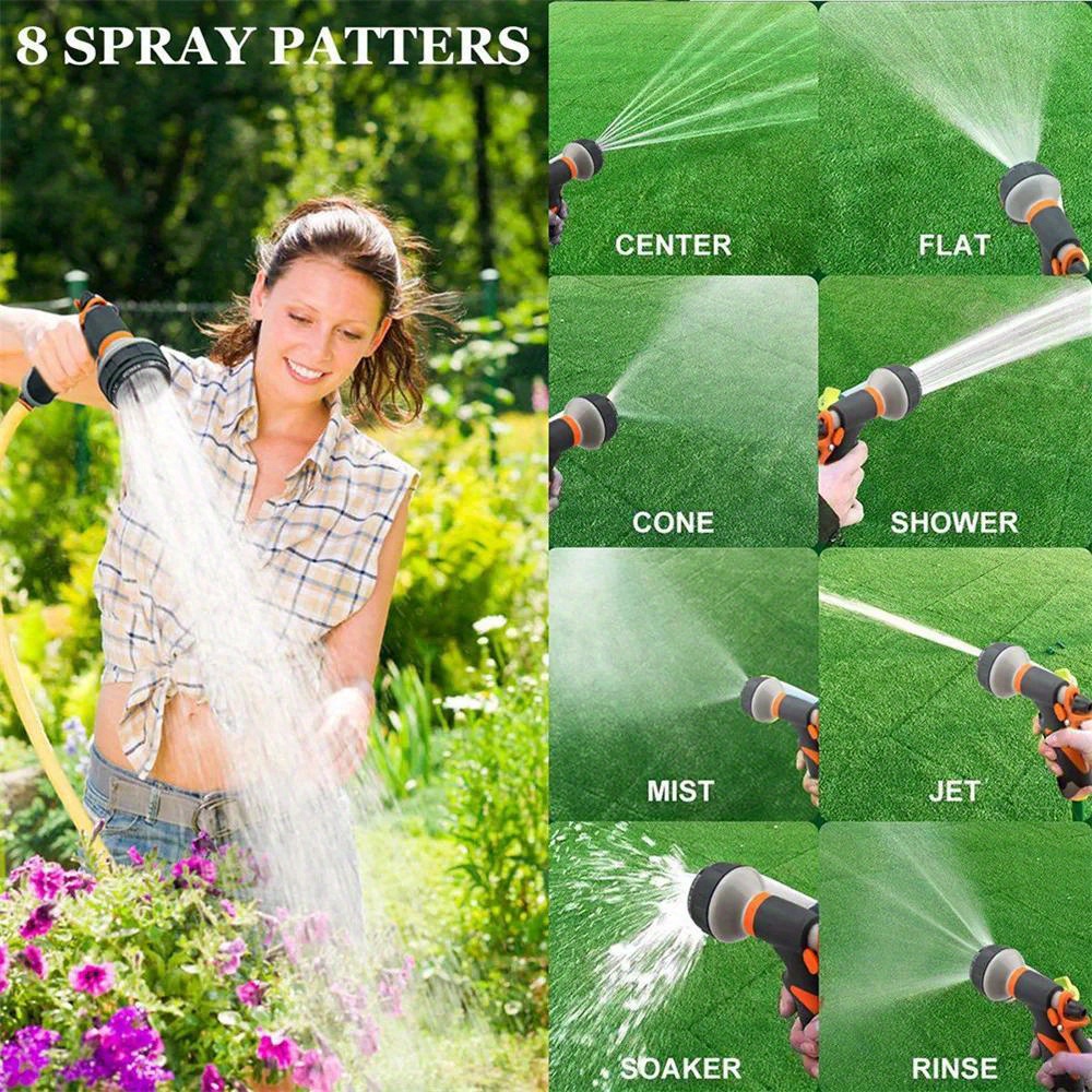 

1pc, Spray Lawn Watering Multi-function Car Wash High Pressure Durable Hand-held Tools Hose Sprinkle Nozzle Garden
