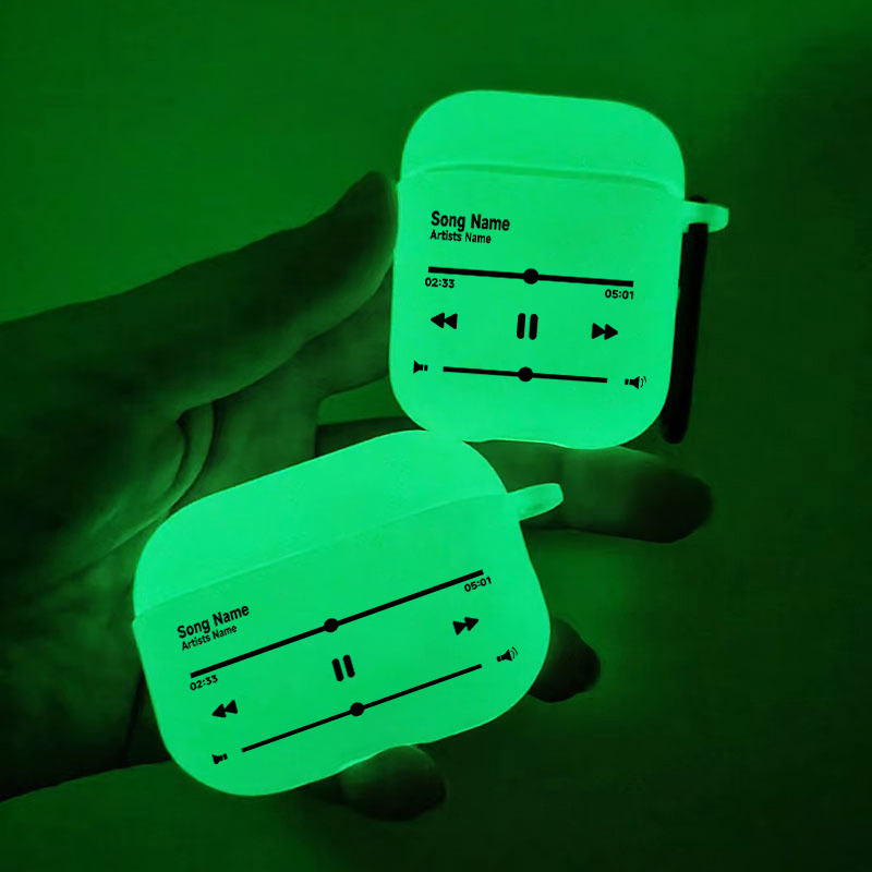 Silicone Case Airpods Pro, Silicone Luminous Case