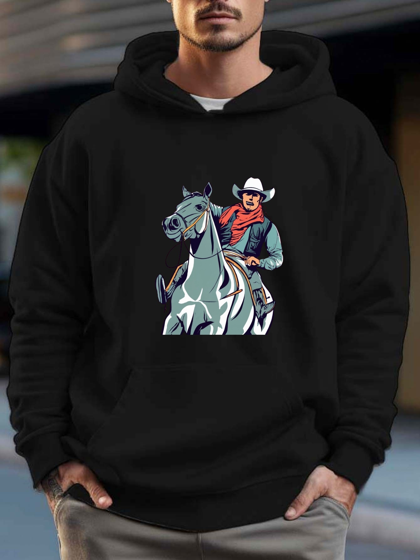 Hoodie with hotsell horse design