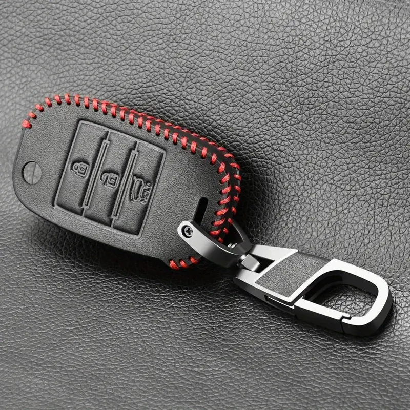 Autosleutel Case, Sleutelhanger Cover, PU lederen Autosleutel Case, Sleutelhanger Cover, PU lederen