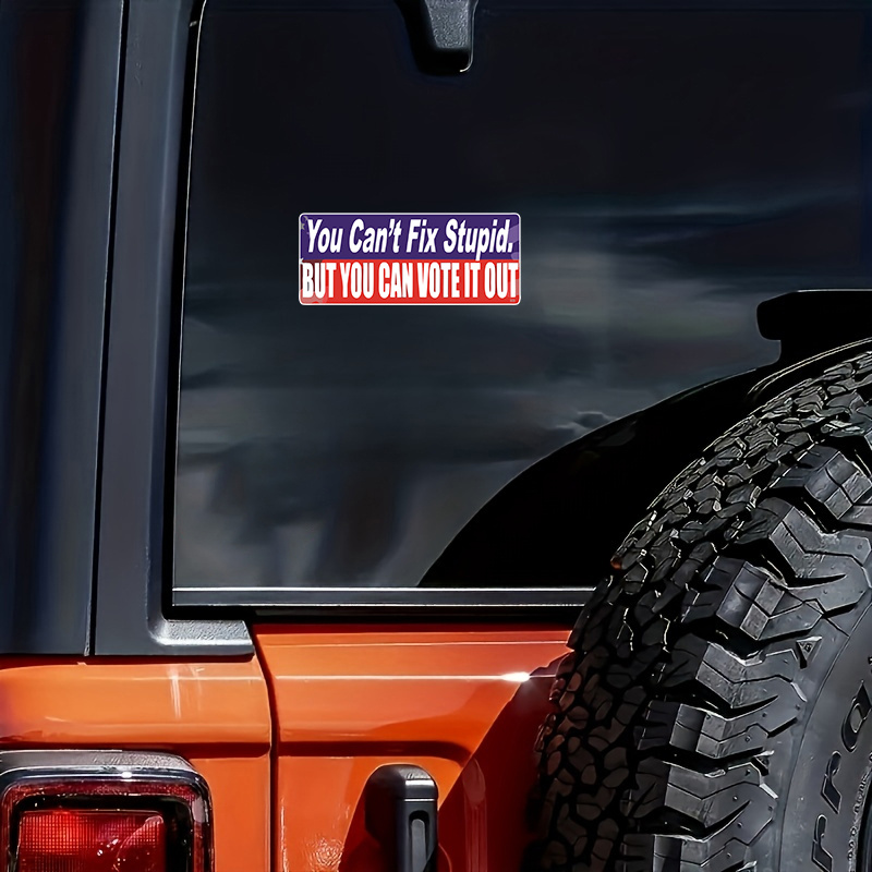 If You Can Read This, Funny Bumper Sticker Vinyl Decal Prank Car
