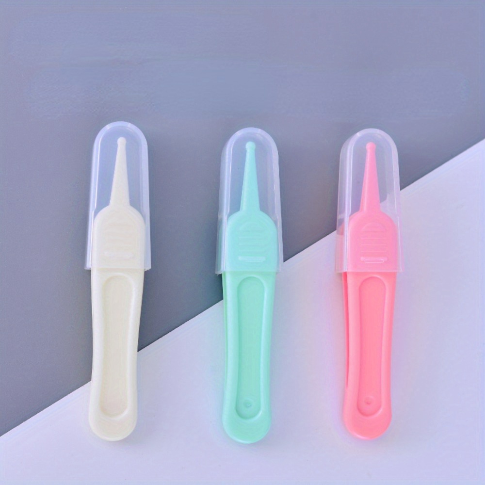 

Lot de 2 Pinces Nettoyantes Douces pour Nez & Éliminateurs de Mucosités en Couleurs Assorties - Parfum, Plastique , Sûr pour l'Oreille &