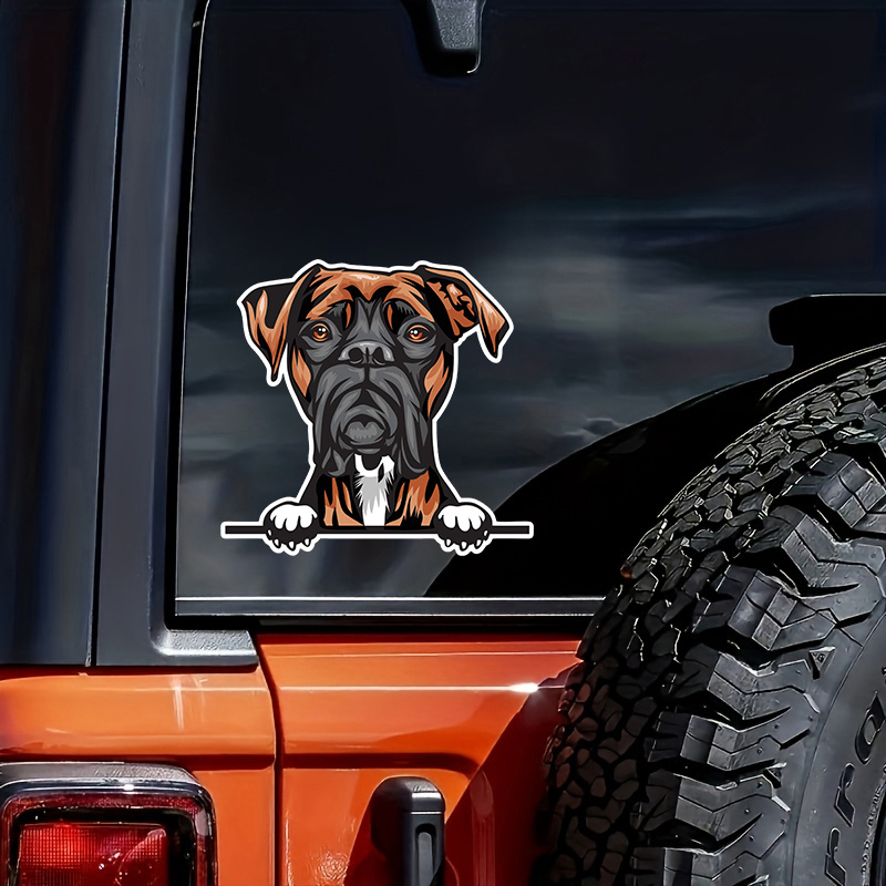 

Boxer Dog Creative Vinyl Waterproof Decal Sticker For Cars, Laptops, Walls Windows, Bumper