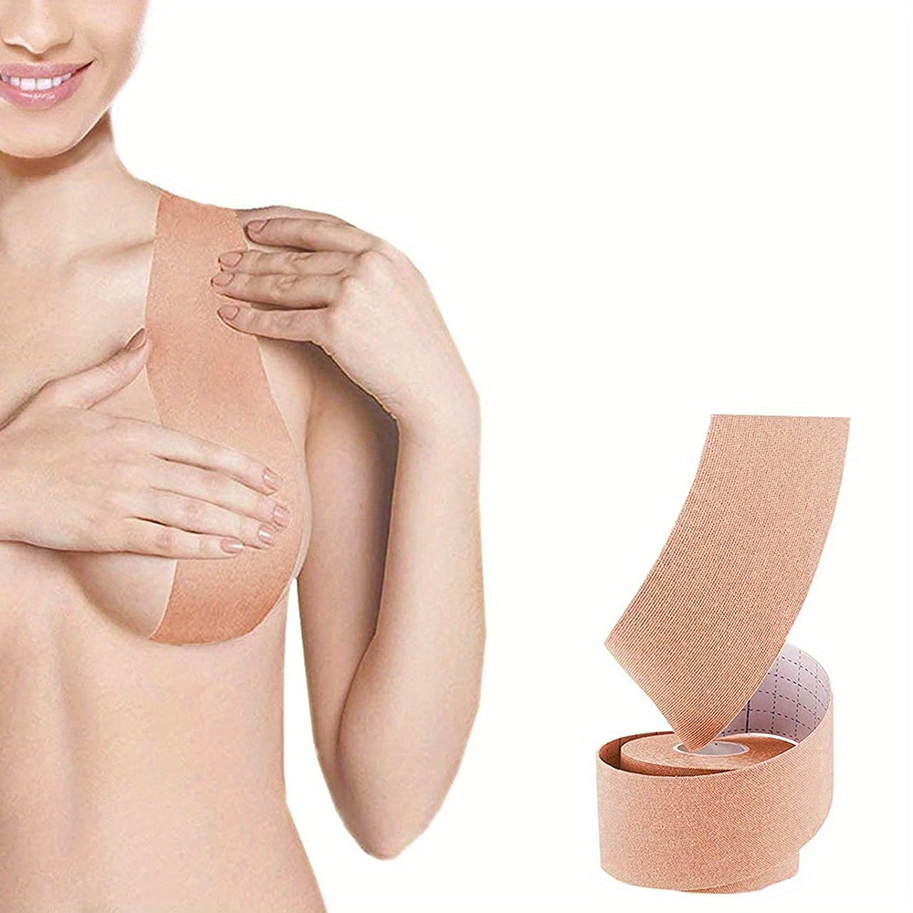 Invisible Breast Lift Tape Breathable Elastic Anti sagging - Temu Canada