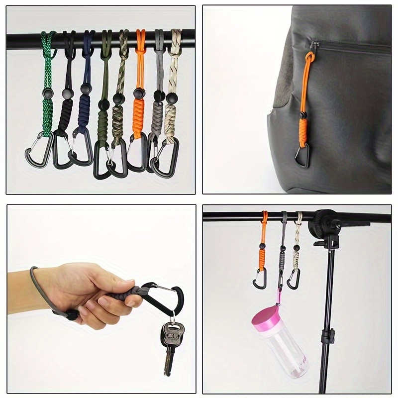 1pc Outdoor Tactical Hanging Hook For Backpack Tactical Rope