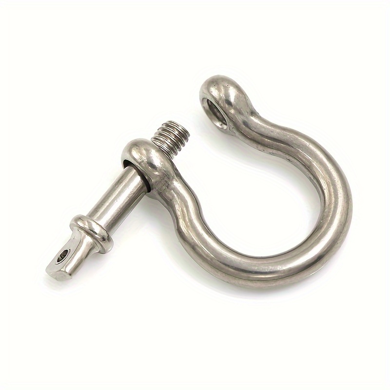 M4 304 Stainless Steel Bow Shackle Threaded Pin Rigging - Temu