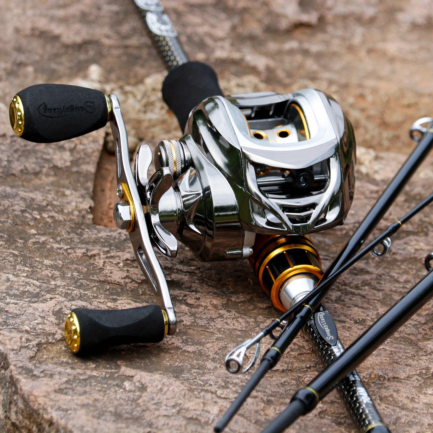 Fishing Rods Carbon Fibre Spinning / Fishing Rods Spinning Reel / Water  Drop Reel Set Fast Bait Fishing Rods