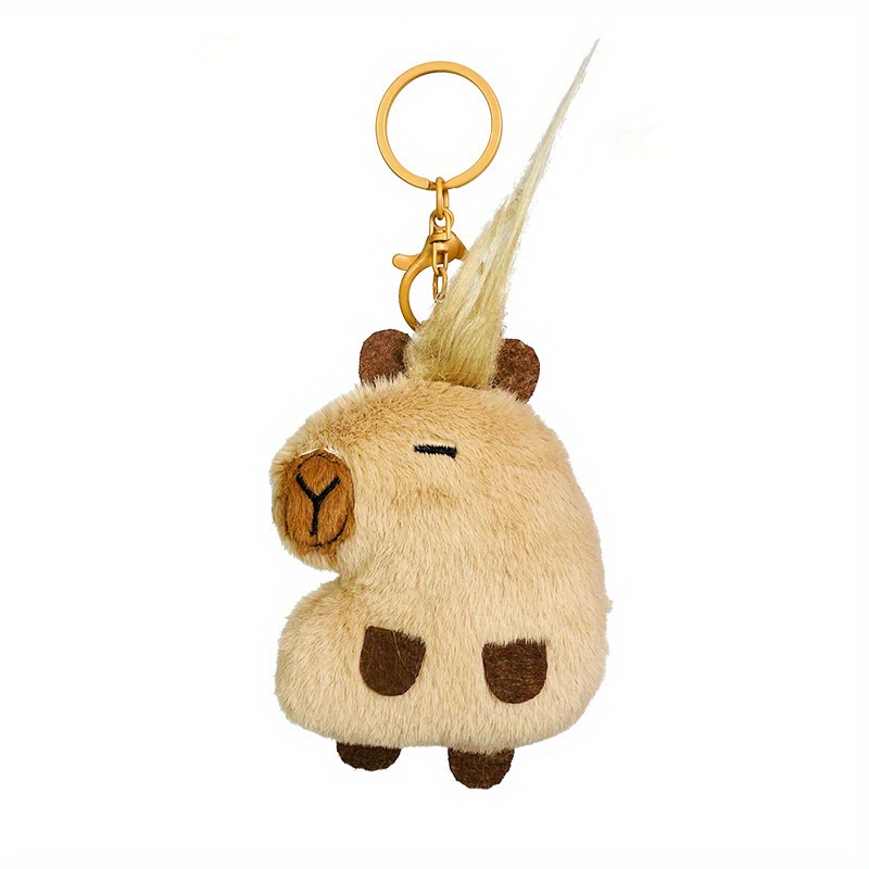 4,72 Zoll Niedlicher Capybara-Anhänger Plüschtier Stofftier Puppe  Taschenanhänger Schlüsselanhänger Puppe - Temu Germany
