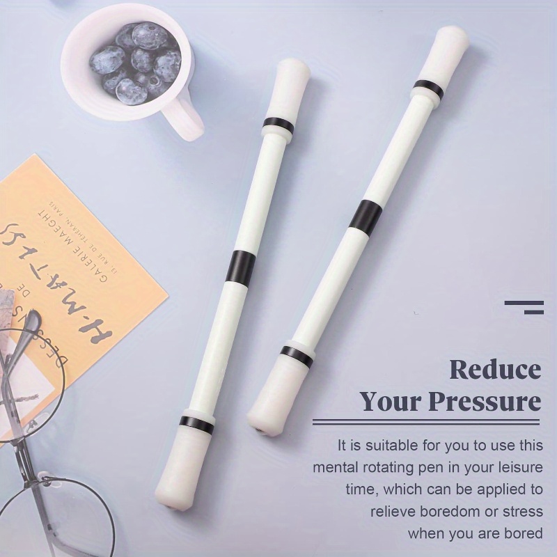 Fidget Toy Pen Rotating Decompression Ballpoint Pen - Temu