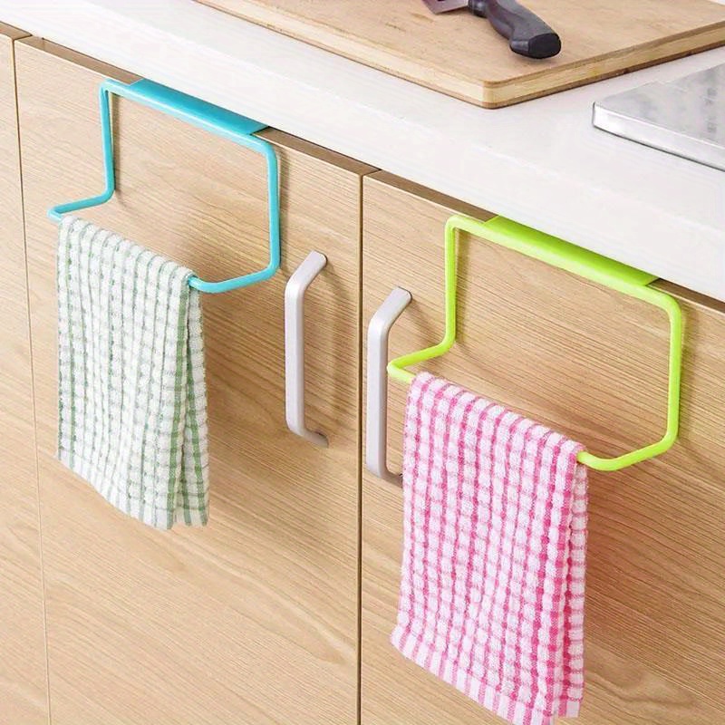 Kitchen Towel Hooks Wall mounted Retractable Hook - Temu