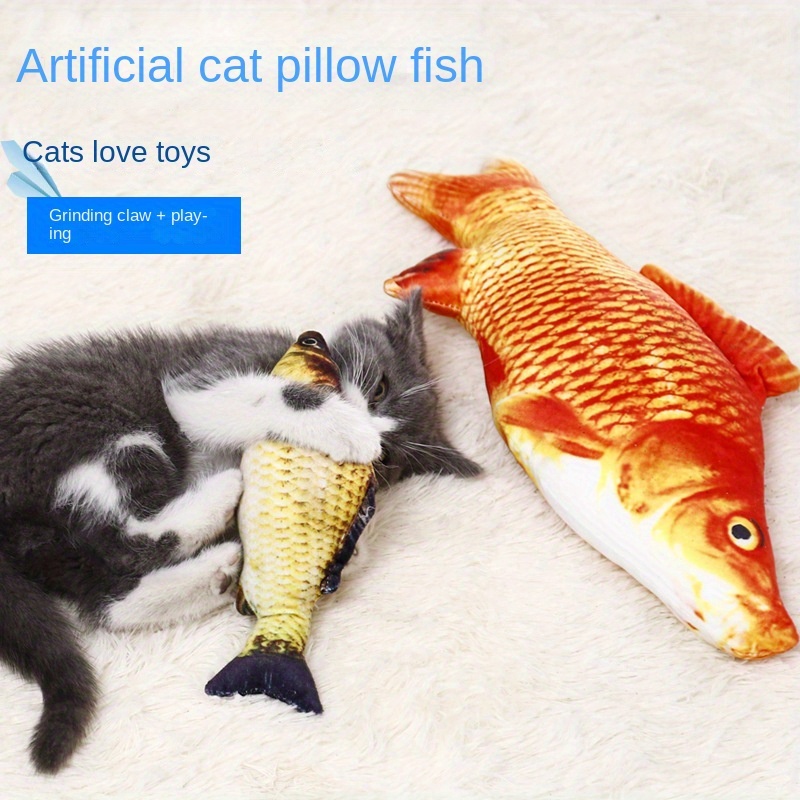Flopping Fish Cat Toy - Temu