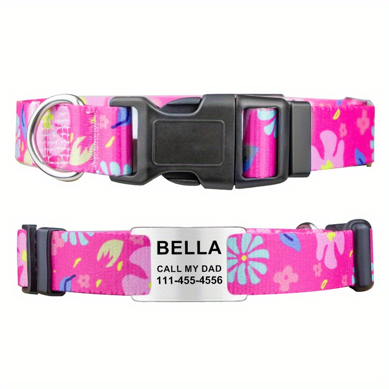 Cabela's dog collar with nameplate sale