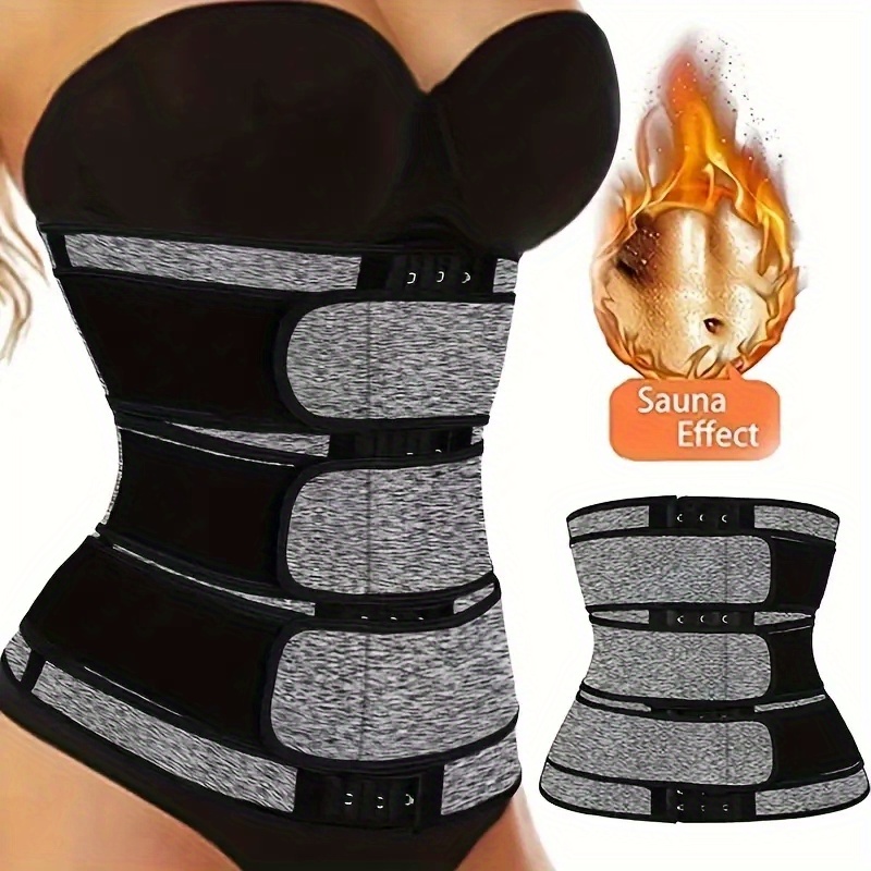 Women's Waist Training Brace With Adjustable Breast, Weight Loss Body Shape  Sports Waist Trimmer Belly Belt For Fitness Workout