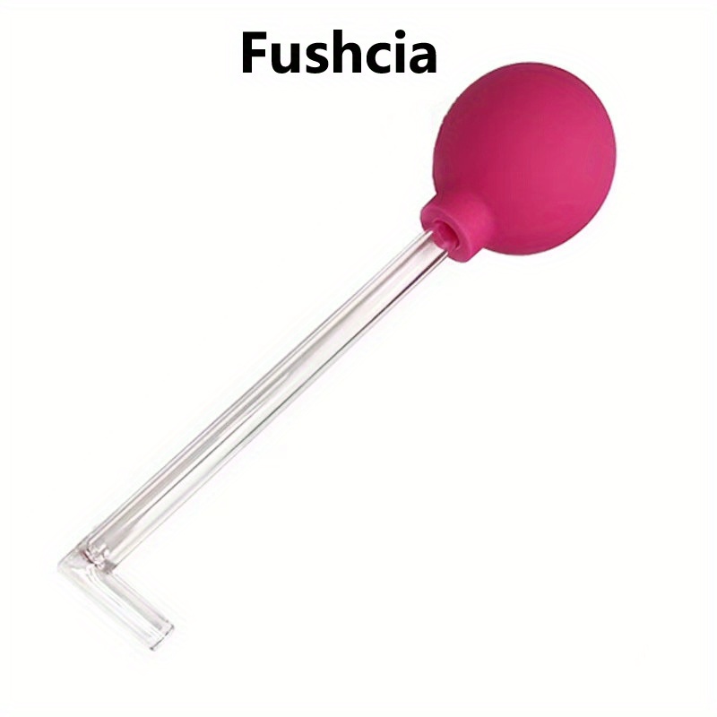 Image of 1pack Tonsil Stone Remover Vacuum Kit With Pvc Suction Ball, Manual Style Oral Cleaning Care Mouth Suction