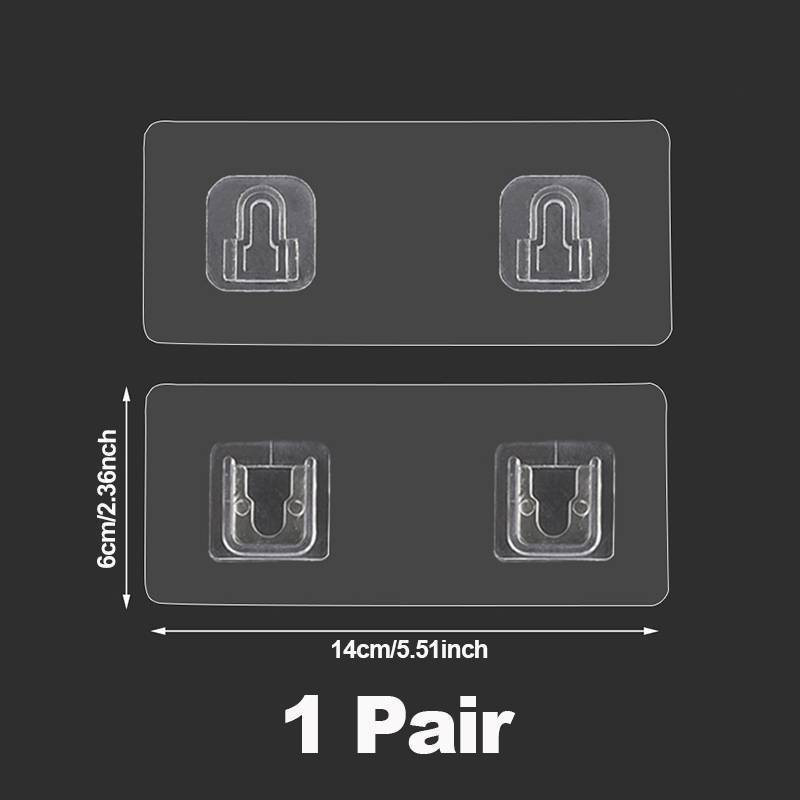 Double sided Adhesive Wall Hooks Wall Hangers 13.2 Pounds - Temu