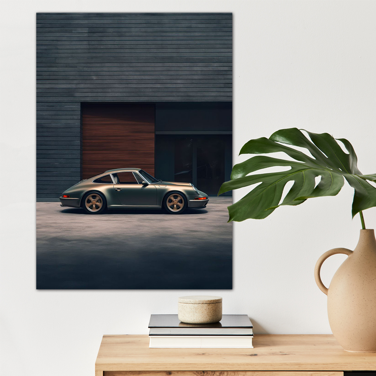 

1pc Sports Car Poster Canvas Wall Art For Home Decor, Car Lovers Poster Wall Decor Roadster Canvas Prints For Living Room Bedroom Kitchen Office Cafe Decor, Perfect Gift And Decoration