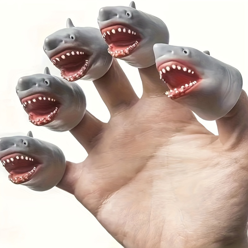 Hand best sale shark puppet