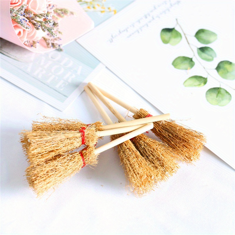 Cute Mini Broom Dustpan And Mop Set Portable Small Broom - Temu