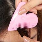 Cute Heart Shaped Hair Trimmer Hair Thinning Comb Bangs Trimming Tool Portable Hair Styling Accessories For Women And Girls