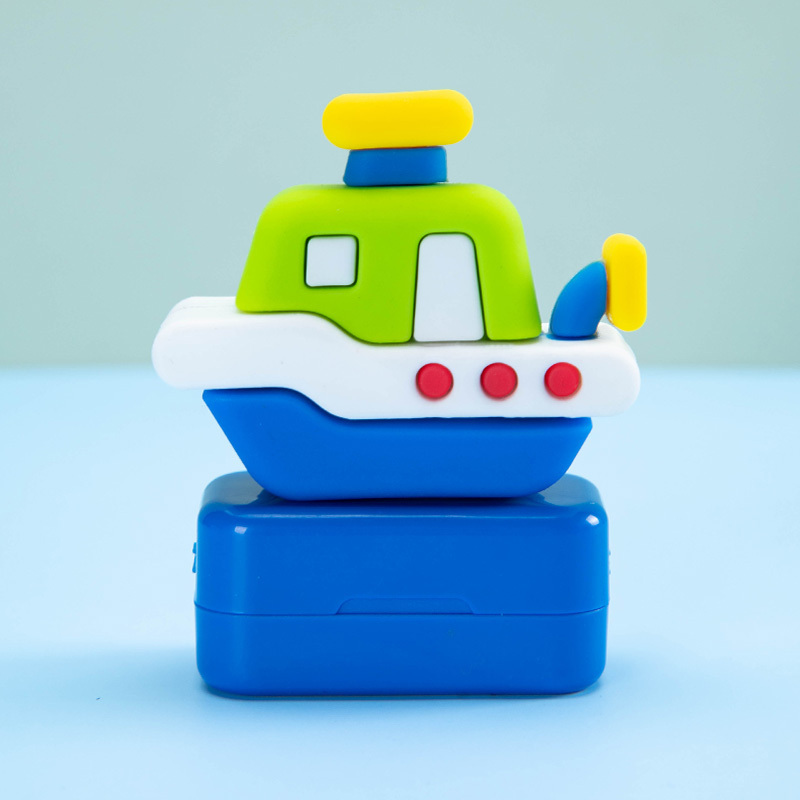 Toy Boat With Custom Name on Back 