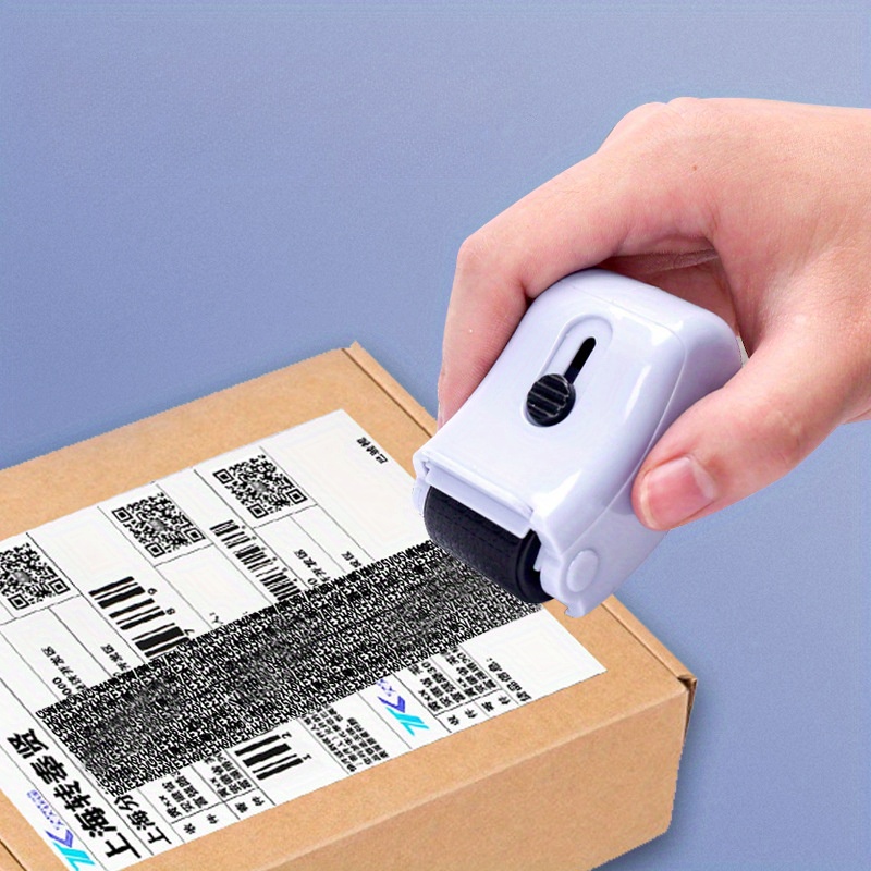 

1 Pack Identity Protection Stamp Identity Theft Protection Stamp Roller Privacy Stamp