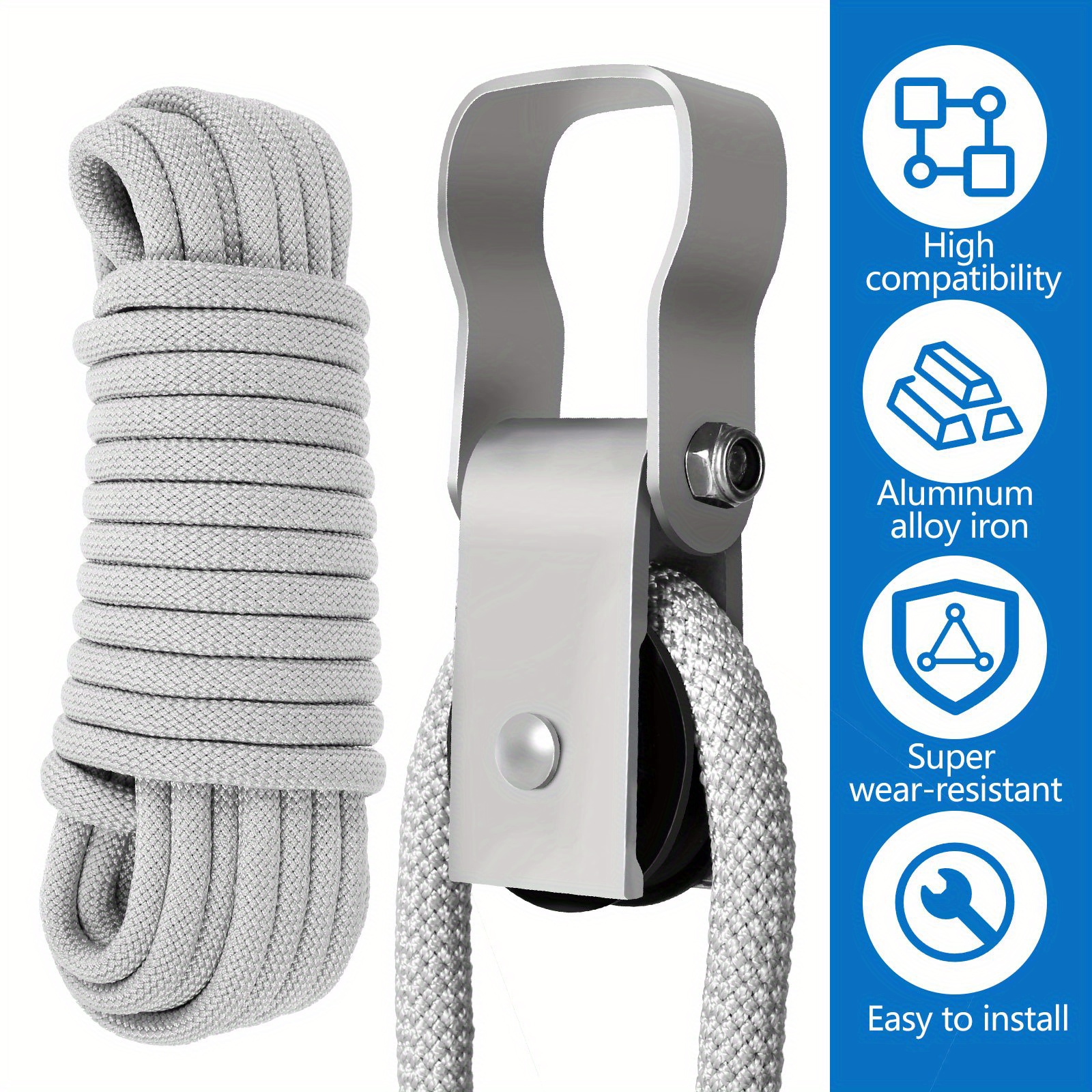 Ratchet Pulley Rope - Temu