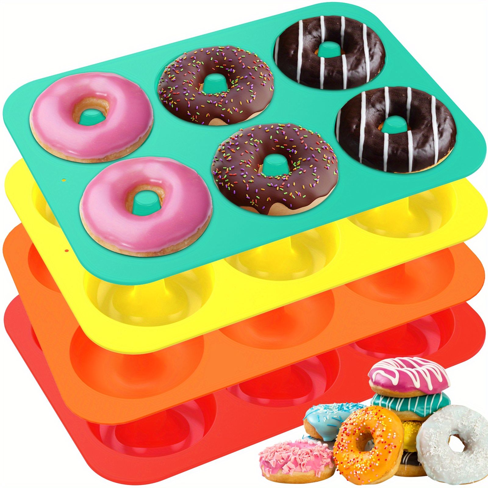 Moldes Silicona Donas Moldes De Silicona Donuts Mini Dona