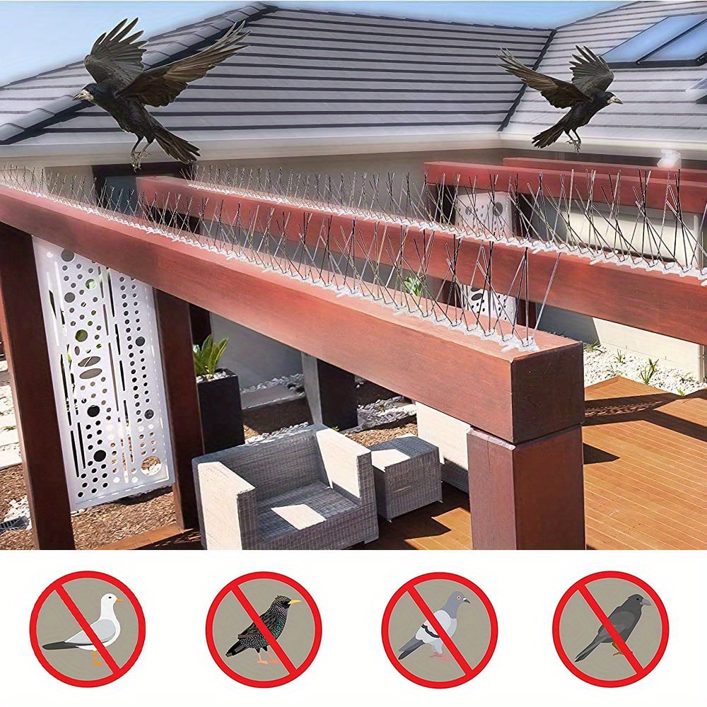 pointes hautes pour balcon - pointes anti-pigeons - clôtures et toit / anti- pigeons 
