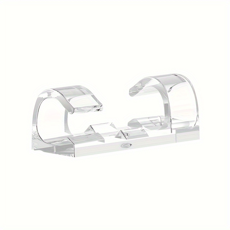 Clear Adhesive Cable Wire Clips Waterproof Plastic Cable - Temu