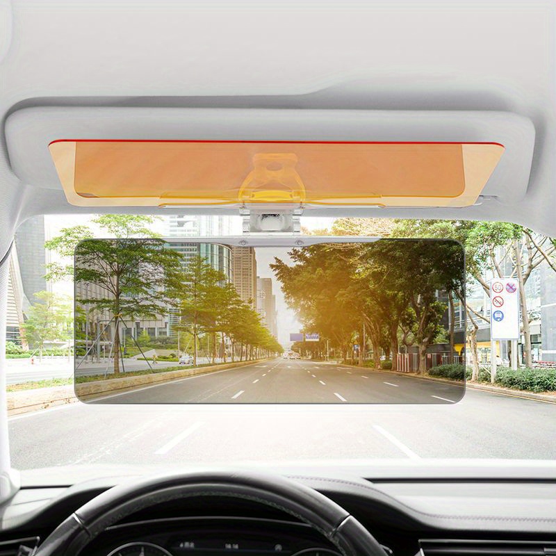 2 in 1 Car Sun Visor Extension Anti Glare Driving HD Visor for Day Night  Driving
