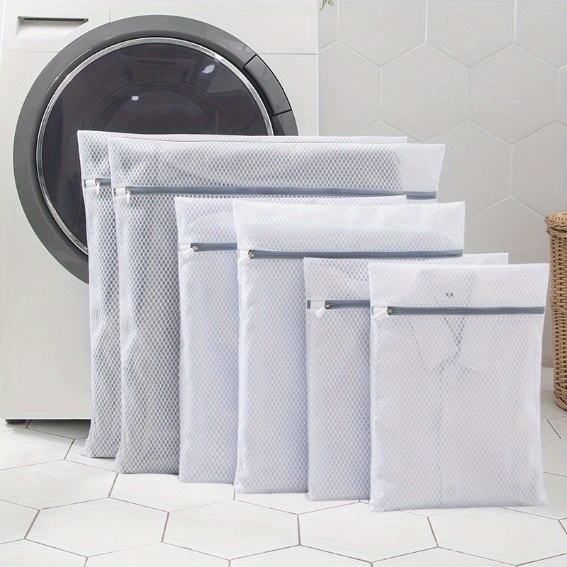 Lot de 2 filets à linge, sac à linge avec cordon de serrage en