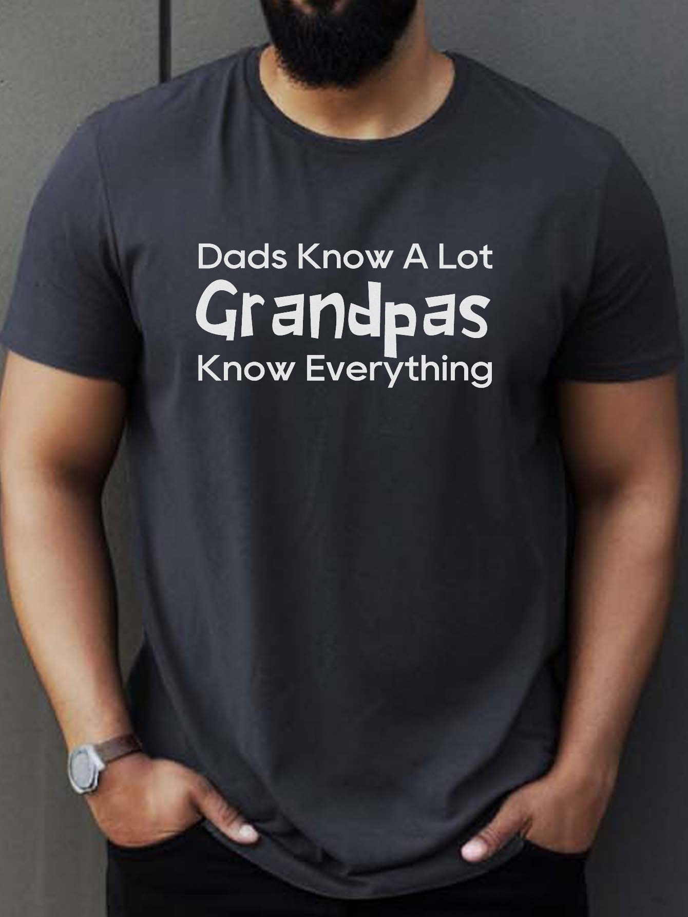 Camiseta Hombre manga corta - Abuelo