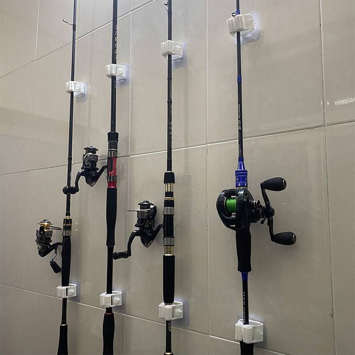 10/20pcs Wall mounted Fishing Rod Holder Fishing Rod Display - Temu