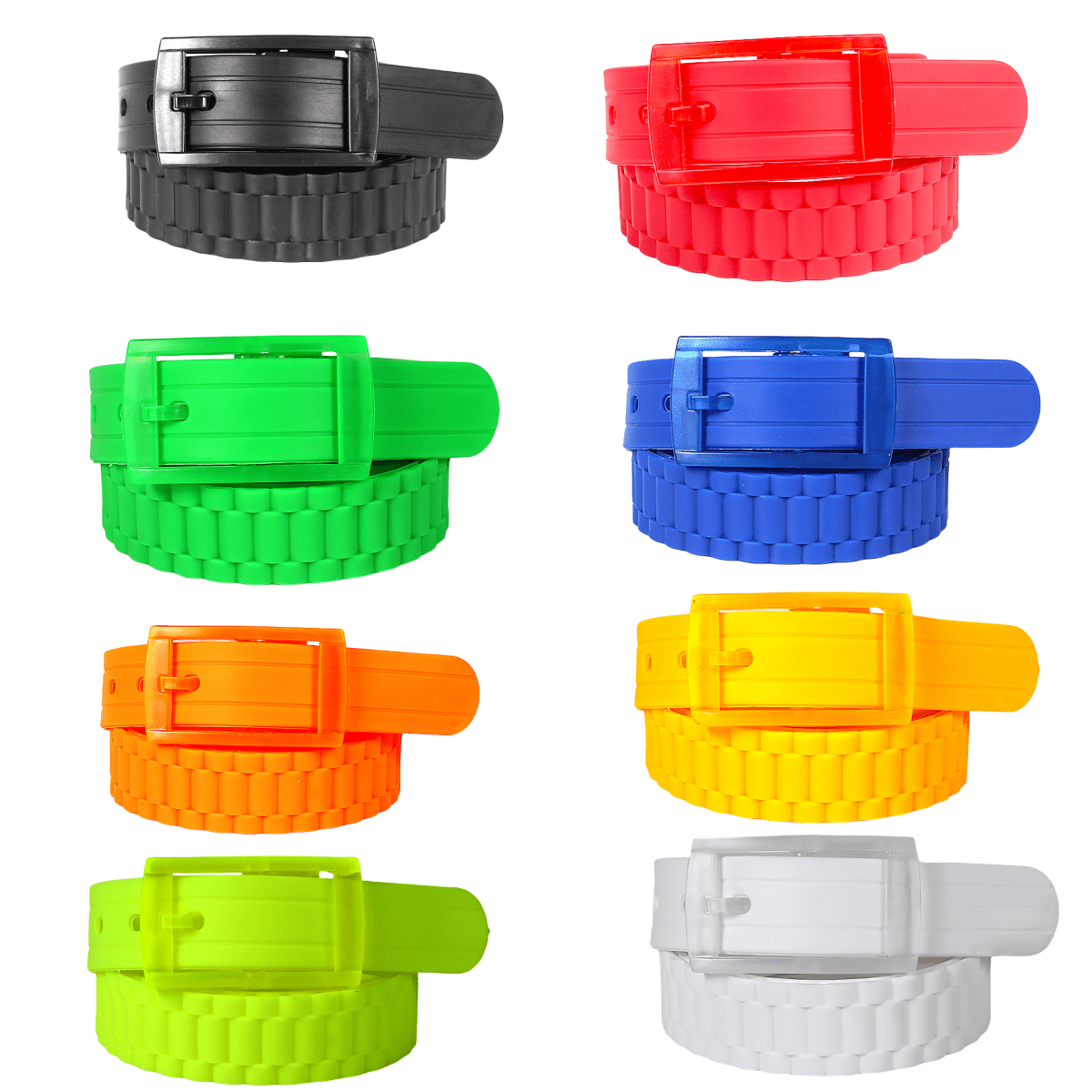 Candy Color Plastic Belt for Men Women Silicone Rubber Belts Male Female Jeans Belt Strap Accessories Plastic Belt,Temu