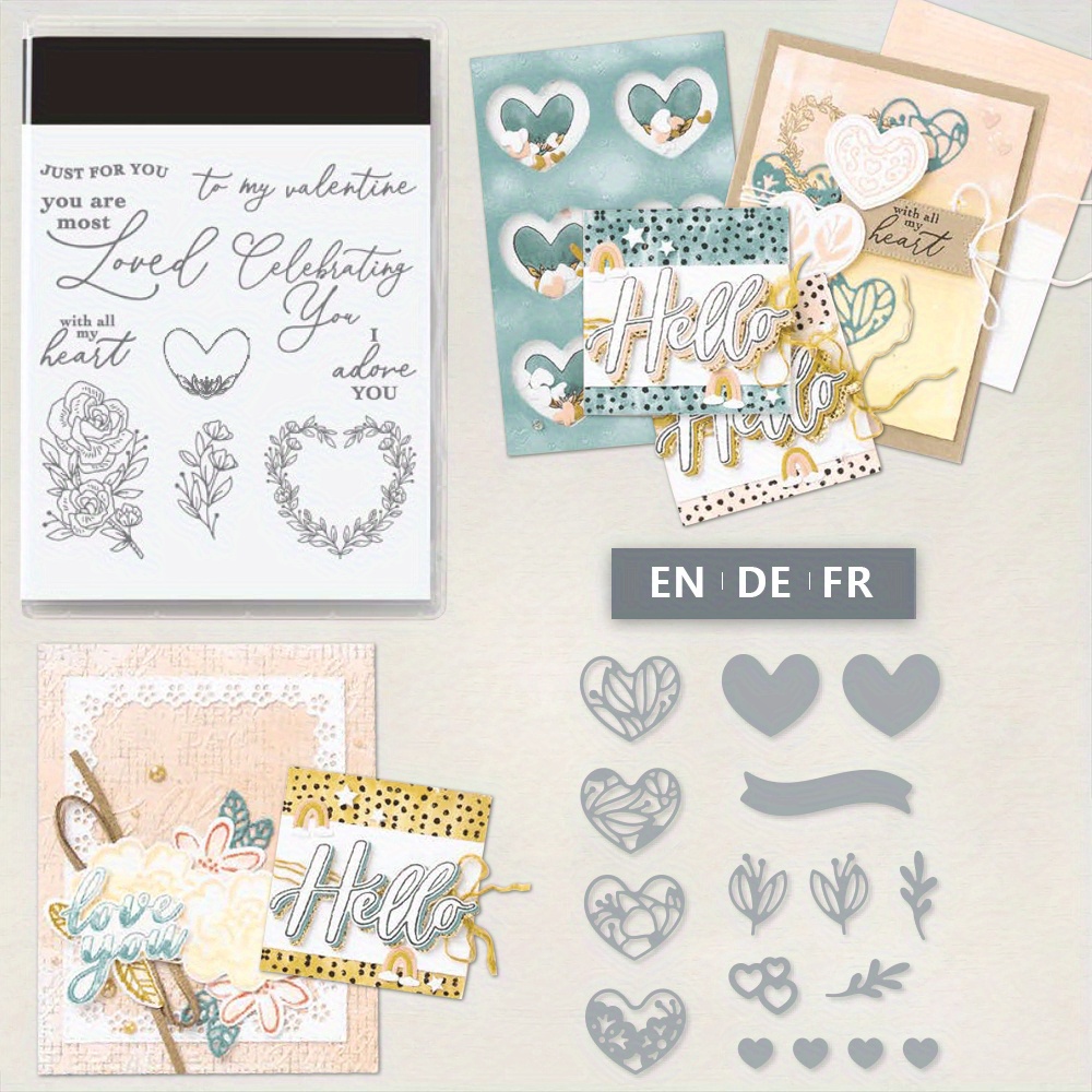 Timbri Combinati Colori Creativi Album Scrapbooking te - Temu Italy