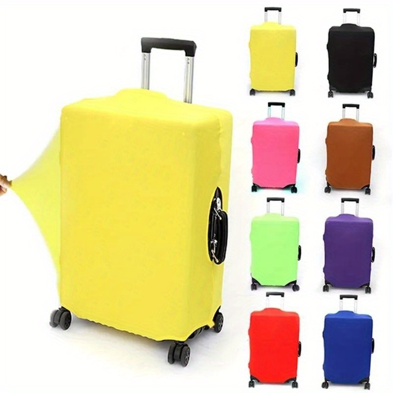 Funda protectora de equipaje para maleta con ruedas de moda de 18 a 28  pulgadas, funda elástica para bolsa de polvo, accesorios de viaje, Mode de  Mujer