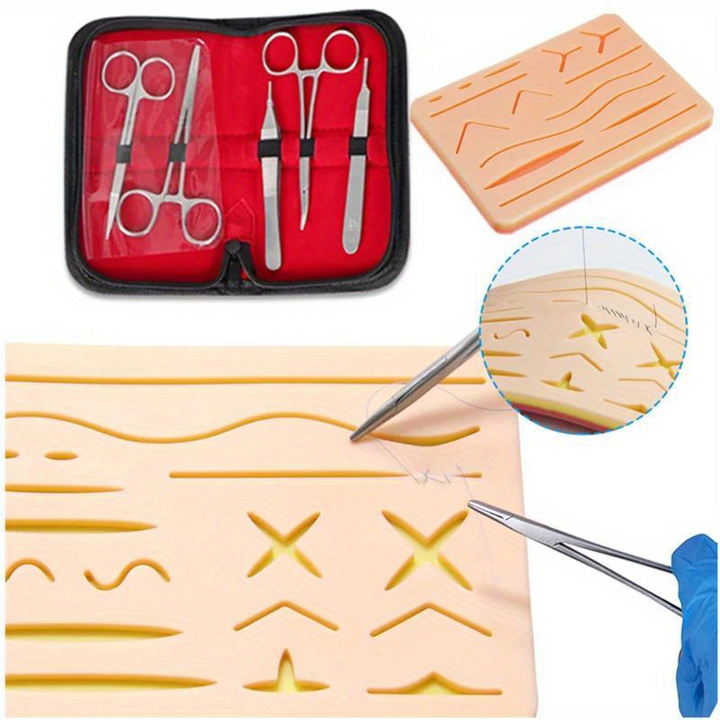 Kit de pratique de suture Ensemble chirurgical Kit de simulation