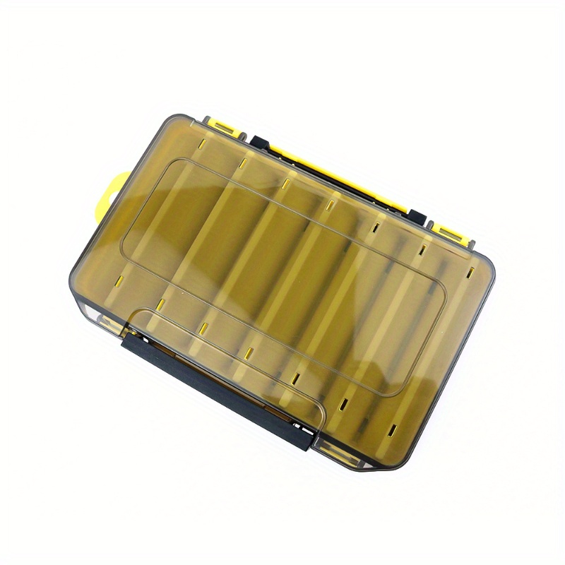 Fishing Tackle Box Plastic Double sided Bait Box 14 - Temu Australia