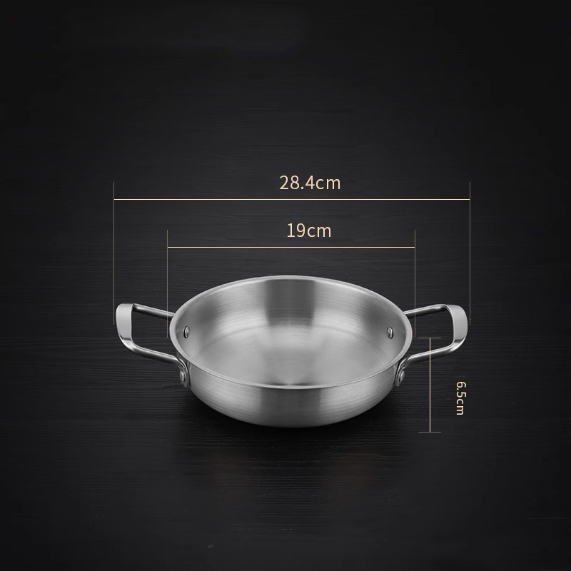 stainless steel ramen cooking pot versatile for   pasta stew induction compatible kitchen utensil details 1